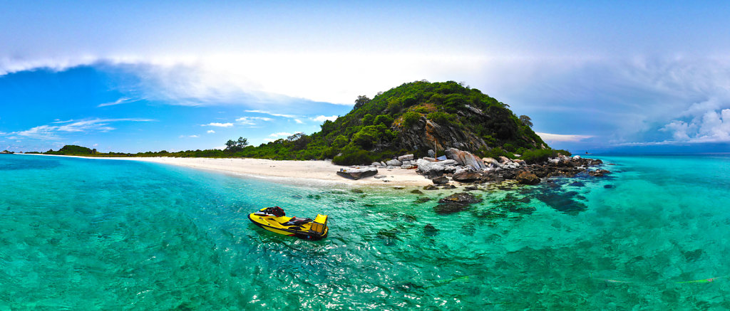 Jet Ski & île déserte